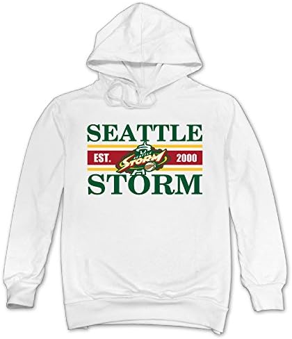 Memoy Men's Storm Team Seattle Pullover L White