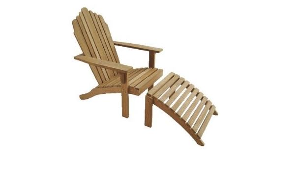 Amazon Com Atlanta Teak Furniture Teak Adirondack With