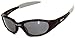 X-Loop 3182 Mirored Sunglasses Black Silver Frame Smoke Lens