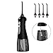 Cordless Water Flosser, Beautlinks Water Mouth Flosser with 4 Jet Tips IPX7 Water proof Portable Rechargeable Water Jet Dental Irrigator Flosser