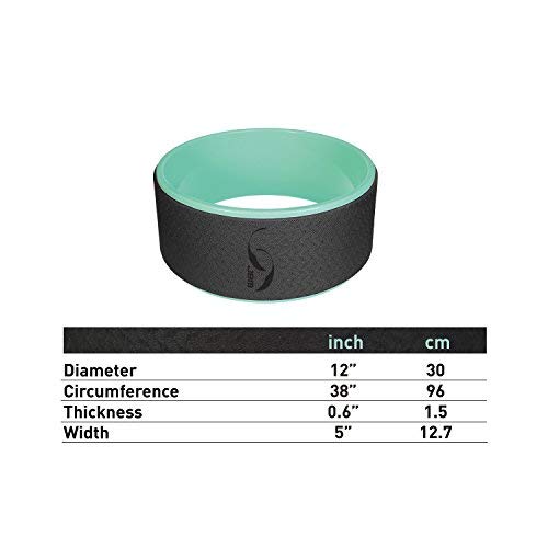 image for JBM international JBM Yoga Wheel for Stretching and Improving Backbend