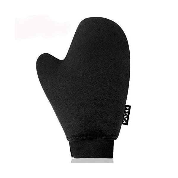 Yvoier-Self-Tanning-Mitt-Applicator-Double-Sided-Fake-Tan-Mitt-Applicator-Microfibre-Tanning-Lotion-Applicator-Self-Tanning-Gloves-Sunless-Self-Tan-Mitt-Streak-Free-Tan-for-Self-Tanners-Spray-Mousse Yvoier Self Tanning Mitt Applicator - Double Sided Fake Tan Mitt Applicator Microfibre Tanning Lotion Applicator Self…