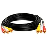 Factory Buyouts Standard Composite Video and Analog Audio Cable 8 ft.