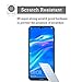 KTTWO Huawei Y7 Pro 2019 Screen Protector, (2PACK) Full Cover Anti-Scratch Bubble-Free Tempered Glass Screen Protector with Full Glue for Huawei Y7 Pro 2019 (Black)