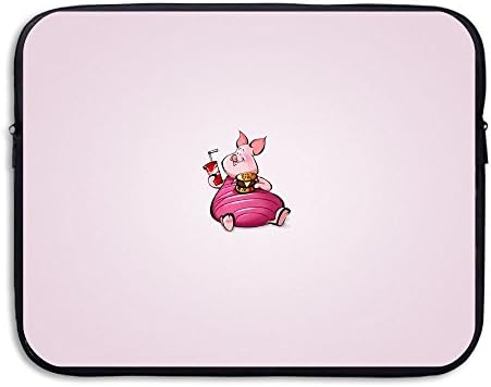 Yvun Piglet Briefcase Handbag Case Cover For 13-15 Inch Laptop, Notebook, MacBook Air/Pro