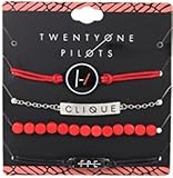 Twenty One Pilots Clique ID Bracelet Set