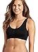 Jockey Women's Bra Modern Micro Stretch Seamfree Bralette, Black, 2XL