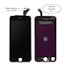 For Black iPhone 6 4.7 inch Screen Replacement Retian LCD Touch Screen Digitizer Fram Assembly Full Set with Tempered Glass Screen Protector + Tools + Instructions by Brinonac