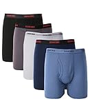 Dimore® Men's Classic Cotton Stretch Underwear Boxer Briefs Shorts Underwear 5-Pack XL