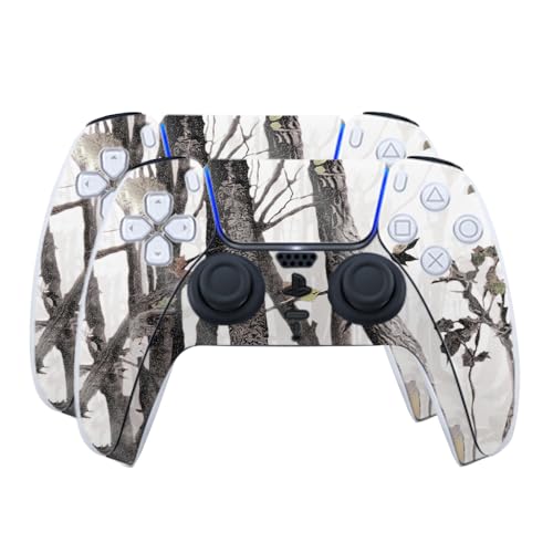 Glossy Glitter Skin Compatible with PlayStation 5 PS5 Controller (2 Pack) - Art…