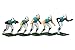 Miami Dolphins Home Jersey NFL Action Figure Set