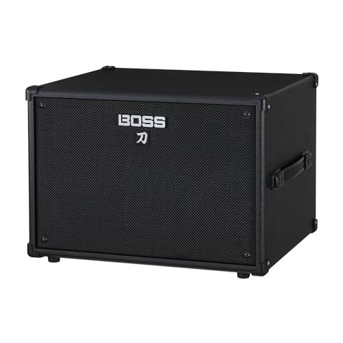 BOSS Katana Cabinet 112 Bass | High-Performance Speaker Cabinet for Professional Bass Applications | Compact Design with 500-Watt Power Capacity | Eminence Neodymium Series 12-Inch Woofer