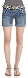 WallFlower Juniors Gem Mid Thigh Denim Shorts