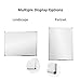 Office Marshal Professional Magnetic Dry Erase Board | White Board | Test Score: Excellent (A/1.3) - 24 x 18\