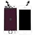 CLWHJOEM LCD Display Touch Screen with Digitizer Assembly for Iphone 5S and Tool Kit - White