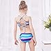 Play Tailor Girls Bikini Swimsuit Kids Bathing Suit 2 Pcs Set Swimwear, 9-10 Years, Blue Purple