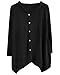 OUGES Women's Long Sleeve Knitted Round Neck Sweatshirt