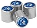 NCAA Duke Blue Devils Metal Tire Valve Stem Caps, 4-Pack