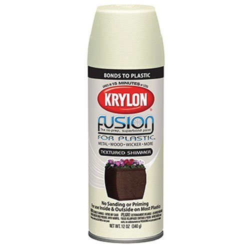 Krylon K02524000 Fusion For Plastic Textured Shimmer Aerosol Spray