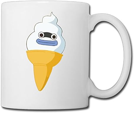 Cool Whisper Ice Cream Ceramic Coffee Mug, Tea Cup | Best Gift For Men, Women And Kids - 13.5 Oz, White