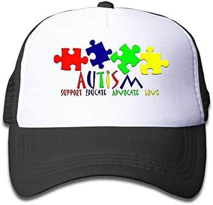 Autism - Printed Flat Brim Hat For Kids
