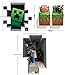 (Set of 4) LucyM Wall Decal Digging Steve; Creeper Inside Wall; Baby Pig; Baby Cow