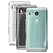 Nexus 5X Case, PLESON [TOU] LG Nexus 5X Clear Case Cover, Crystal Clear/Dotted Slim Fit/Lightweight/Exact Fit/NO Bulkiness Clear Back Panel+Soft TPU Protective Bumper Case for Google Nexus 5X (2015)