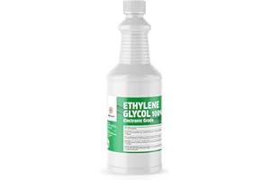 Ethylene Glycol Electronic Grade - 1 Quart Bottle (32 fl oz.) - Reliable & Effective Coolant Solution