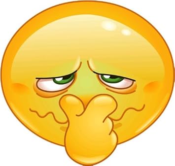 Image result for smiley hold nose animated