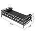 LOVSHARE Metal Frame Pet Bed 41.9X21.4X15.7 Inches Metal Dog Bed Animal Lounge Detachable Bed Oxford Cloth Cushion for Dogs Pet Bed Metal Frame Dog Sofa Furniture for Dogs Bottom Hanging Designthumb 1