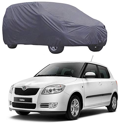 ABS AUTO TREND Grey Car Body Cover for Skoda Fabia