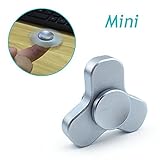 Laifoo Tri Mini Fidget Spinner Brass Alloy Fast Hand Spinner Fidget Toy for Adult and Children, Kids, Reduce ADHD ADD Anxiety Stress