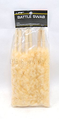 Empire JT Paintball 3 Pack Folding Battle Swab Squeegee Barrel Cleaner Foldable