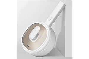 JYYBN Multifunctional Electric Cooker Single Layer Rapid Noodles Cooker with 5 Cooking Modes, Portable Electric Skillet for D