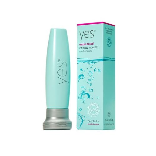 YES Intimate Lubricant | Water based Organic Personal Lubricant 2.6 oz image