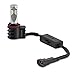 Philips 12834UNIX2 X-tremeVision LED Fog Light, Fits Fog H8, H11, H16, 2 Pack