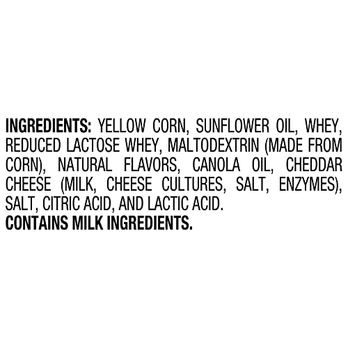 Popcorners Original Cheddar Popped Corn Chips Bag, 7 Ounce Pricepulse