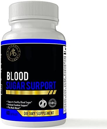 Blood Sugar Support Supplement, Healthy Heart Vitamins for Blood Sugar Control &amp; Metabolism ,Protect the Body's Immune System with Natural Herbs &amp; Minerals Alpha Lipoic Acid, Cinnamon