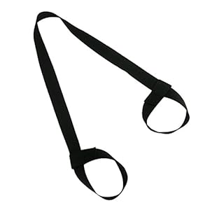 ZHOUBA Adjustable Yoga Mat Elastic Belt Holder Strap Shoulder Carrier Fitness Supplies