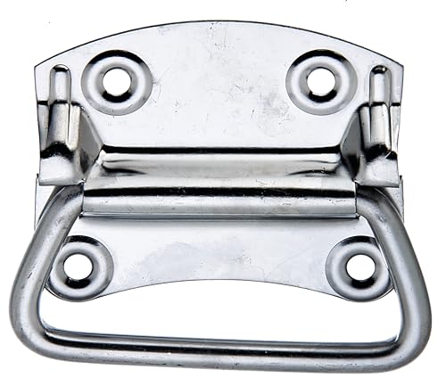 Alberts 852153 Kistengriff | Edelstahl | 92 x 80 mm | 10er Set