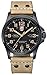 Luminox Atacama Field Day Black Carbon Fiber Dial Brown Leather Mens Watch 1925