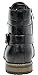 Bruno MARC PHILLY-5 Men's Formal Classic Cap Toe Vintage Laced Up Side Zipper Military Combat Boots Black Size 9.5