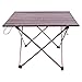 Himal Portable Ultralight Folding Aluminum Table Camping Picnic Roll Up Table 22 x 18