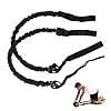 Surplex-2-Stueck-Bauch-Roller-Rad-Zugseil-Spannung-Band-Widerstandsband-fuer-Bauchroller-Widerstand-Bands-Zusatz-Abnehmen-Fitnessgeraete-der-Perfekte-Ab-Roller-Inklusive-Training-Roller-Rad-Zugseil