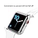 Apple Watch 38mm Series 3 / Series 2 Case, NSR New Design Slim PC Hard Screen Protector Cover Case for iWatch Series 3 / Series 2 38mm - Clear