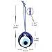 Erbulus Turkish Glass Blue Evil Eye Wall Hanging – Turkish Nazar Beads Home Protection and Blessing Charm – Ornament Gift - Wall Decor Amulet Set of 7