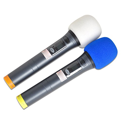 TKOnline 10 pack Mixed Color Ball Type Handheld Stage Microphone Windscreen Foam Cover Karaoke DJ Mic Cover