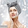 Waterproof-Shower-Cap-for-Women-Reusable-Shower-Hair-Hat-with-Elastic-Band-for-Ladies-Girls-Kids-as-Bathing-Accessories-for-Bath-Spa-Hair-Salon-Hair-Protection-Keep-Long-Hair-Dry-zebra Waterproof Shower Cap for Women, Reusable Shower Hair Hat with Elastic Band for Ladies Girls Kids as Bathing Accessories…