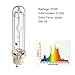 iPower 315 Watt CMH Grow Light Bulb Ceramic Metal Halide Growing Light 3100K for Flowering Superior Master Color CDM and Extreme Low Heat