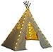 Nature's Blossom Fairy Lights for Kids Teepee Tents, Battery Operated. Set of 5 LED Strings. Universal Design Fits Most Kids Indoor Tipi Playhouses. Teepee Tent is Not Included with The Light Set.